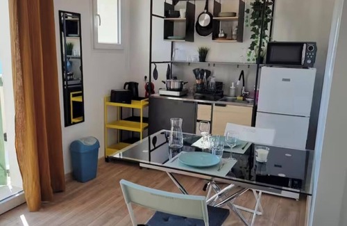 Gilette Apartamento | Studio with pool and panoramic view in Gilette