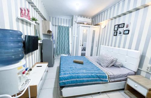 Pluit Apartamento | Studio with Seaview Free Netflix at Baywalk Mall Tower D