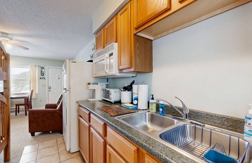 Rockwood Apartamento | Estudio condominio w / muelle compartido y una vista increíble de Moosehead Lake / Mt. Kineo!