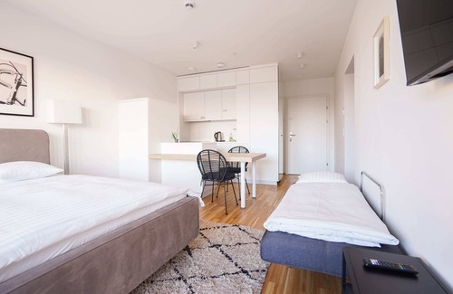 Favoriten Apartamento | Studio with terrace - 15 Min to Center