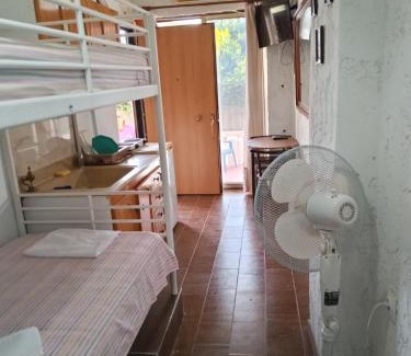 Nea Playia Casa | StudioAretiCom Anogio with private Veranda In Front Of The Lovely Sea For Rent in Nea Plagia Chalkidiki Greece PlagiaStudiosEu