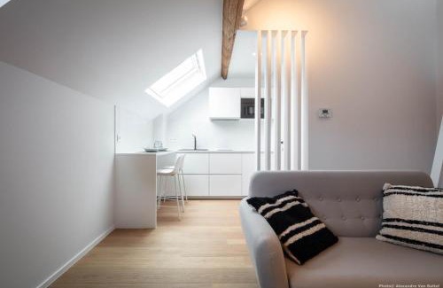 Chatelain Apartamento | Studios fully equipped near Place Stephanie