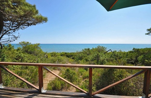 Castiglione della Pescaia Villa | Casa de vacaciones privada con WIFI, TV, patio, mascotas permitida, vista panorámica, aparcamiento