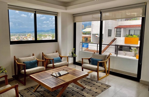 Colonia 5 de Diciembre Apartamento | Stunning 1-Bedroom Apartment with Ocean Views in the Heart of Puerto Vallarta