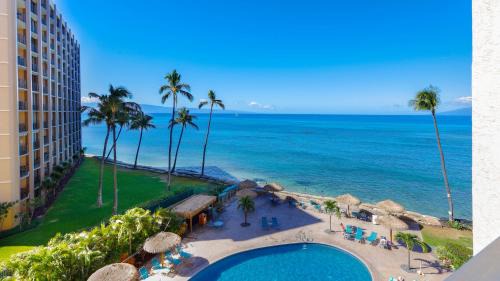 Kahana Apartamento | Stunning 1 Bedroom with Ocean and Island Views ~ Sleeps 4 ~ Royal Kahana 514