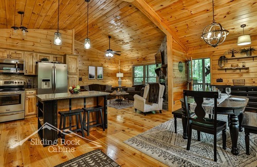 Aska Cabina | Stunning, 2/2, hot tub, fenced, pet friendly, paved roads, WIFI, ADULT ONLY.