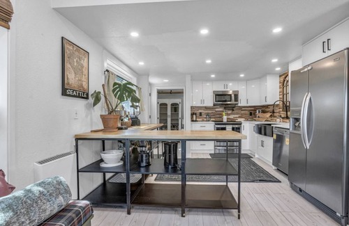 Rainier Valley Casa | Stunning 2 Story Home with Lake Washington View