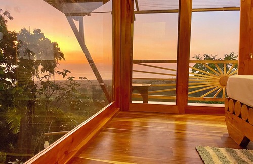 Ayampe Cabina | Impresionante vista 360 I Cabañas Cochapunko Ayampe