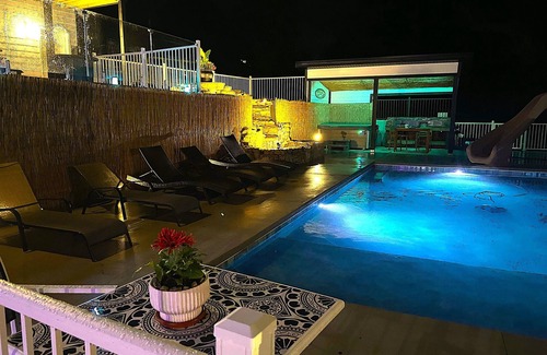Indian Point Villa | Stunning 3b/3b Poolside Villa with Hot Tub, Game Room steps to Lake, 2 min. SDC!