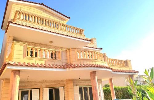 Al-Hammam Casa | Stunning 5-Bedroom Villa with Breathtaking Sea Views & Roof Penthouse at Badr resort North Coast El Alamein ! الساحل الشمالي