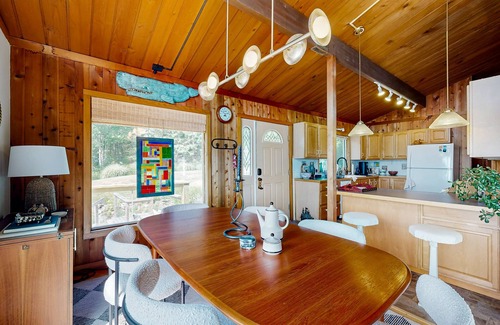 Georgetown Casa | Stunning artist's retreat with ocean view & amazing deck, near Reid State Park