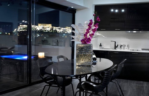 Psirri Villa | Stunning Athens Penthouse | Historic Centre Location | Ater Albus Luxury Loft | Acropolis View | Psyrri