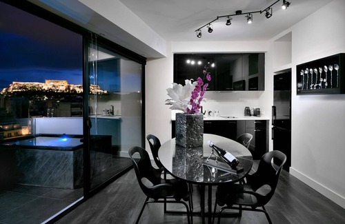 Psirri Villa | Stunning Athens Penthouse | Historic Centre Location | Ater Albus Luxury Loft | Acropolis View | Psyrri
