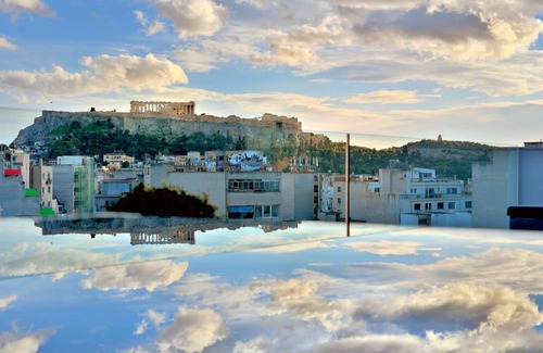 Psirri Villa | Stunning Athens Penthouse | Historic Centre Location | Ater Albus Luxury Loft | Acropolis View | Psyrri