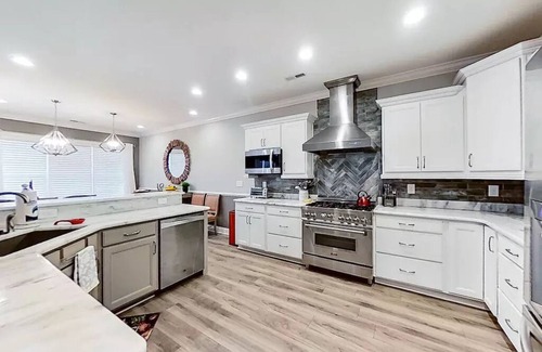 Atlantic Beach Casa | Stunning Coastal Beauty with Private Pool, Spa, Luxe Theater | Walk to Beach