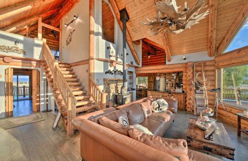 Driggs Casa | Stunning Driggs Retreat with Private Hot Tub and Pond!