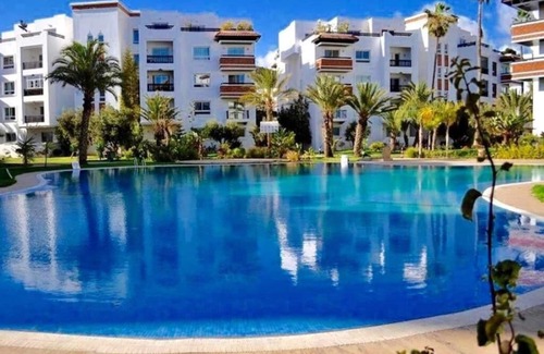 Swiss City Casa | Stunning Duplex with Pool in Marina Bay, Agadir