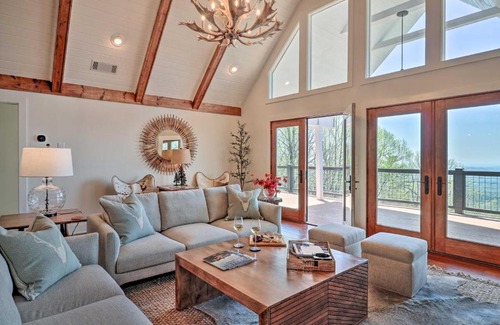Highlands Casa | Stunning Highlands Escape with Fireplace and Game Room