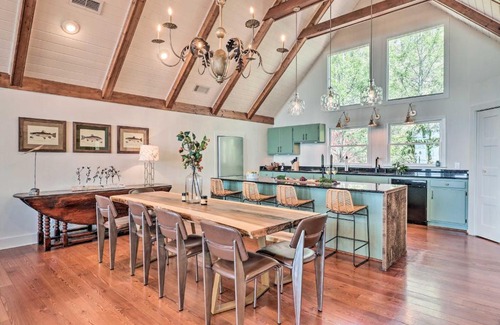 Highlands Casa | Stunning Highlands Escape with Fireplace and Game Room