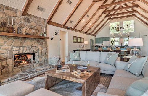 Highlands Casa | Stunning Highlands Escape with Fireplace and Game Room