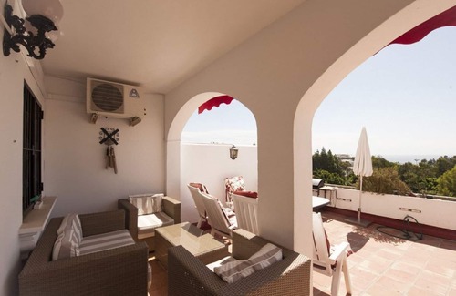 Benalmadena Costa Chalet De Esquí | Impresionante chalet de vacaciones con impresionantes vistas al mar