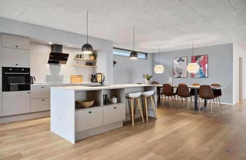 Hvidbjerg Strand Casa | Impresionante casa en Børkop con sauna