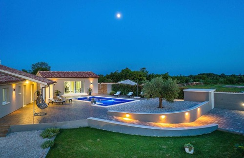 Filipana Casa | Awesome home in Filipana with 2 Bedrooms, Sauna and Outdoor swimming pool