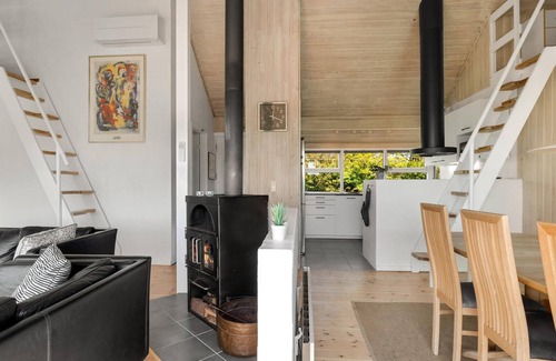 Knebel Casa | Impresionante casa en Knebel con sauna