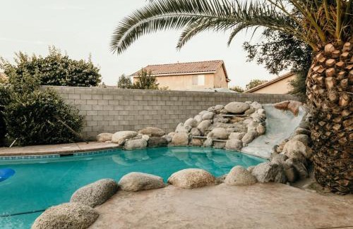 Pumpkin Center Casa | Stunning Home with Pool, Game Room and Firepit
