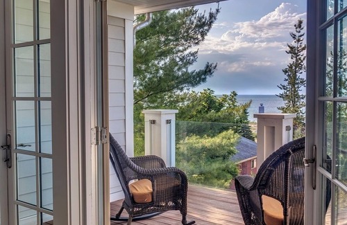 Glen Arbor Casa | Stunning home with views of Lake Michigan, steps from the beach and downtown