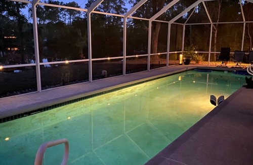 Palm Coast Casa | Stunning Lake house,heated pool, pet friendly,close to beach, restaurants ,bars