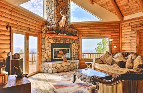 Phoenix Lake-Cedar Ridge Chalet De Esquí | Stunning Log Cabin with Great Views, Firepit, Deck near Twain Hart