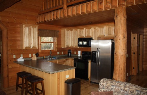 Nekoosa Cabina | Stunning Log Home - Lake, Full Recreational Wilderness Area, Sand Valley Golf