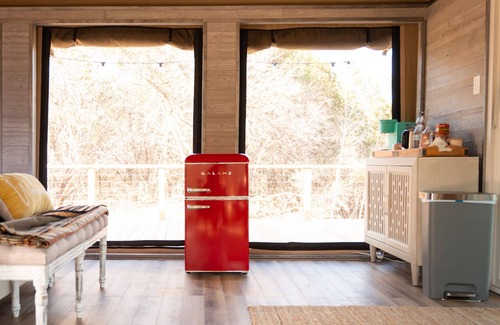 Marble Falls Cabina | Stunning Mountain View Safari Tent Glamping near AUSTIN / SAN ANTONIO