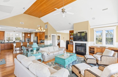 Bald Head Island Casa | Stunning Ocean and Sunset Views Steps to South Beach Hot Tub and Pet Friendly