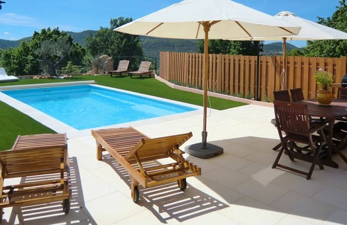 Mallefougasse-Auges Casa | Maravillosa casa de vacaciones privada con piscina privada, WIFI, TV, terraza y aparcamiento