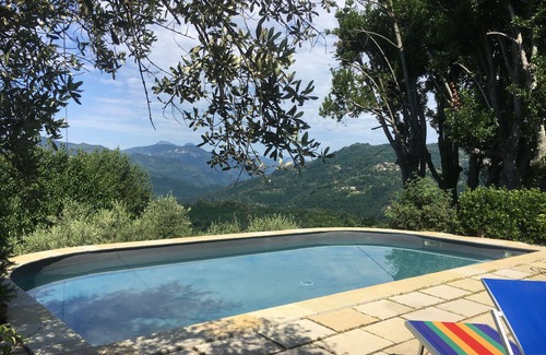 Bagni di Lucca Villa | Stunning Panoramic Secluded Family Farmhouse Villa, Fenced Pool, Fast WIFI