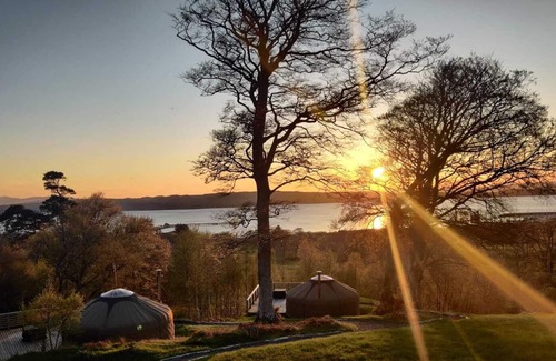 Largs Cabina | Stunning Premium Yurt in Kelburn Estate near Largs
