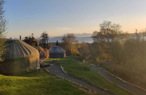 Largs Cabina | Stunning Premium Yurt in Kelburn Estate near Largs
