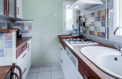 Pleherel-Plage-Vieux-Bourg Casa | Estupenda casa de vacaciones privada para 8 personas con WIFI, TV, terraza y aparcamiento