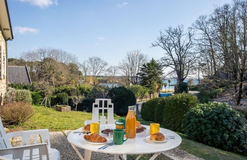 Port-Manech Casa | Preciosa casa de vacaciones privada para 7 personas con WIFI, TV, terraza y aparcamiento