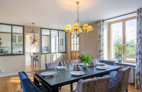 Tregunc Villa | Preciosa casa de vacaciones privada para 6 personas con WIFI, TV, terraza y aparcamiento