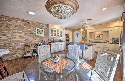 Rogers Villa | Stunning Rogers Villa w/ Pond ~ 7 Mi to Lake