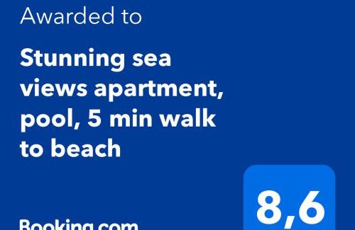 Arenal d'en Castell Apartamento | Stunning sea views apartment, pool, 5 min walk to beach, Winner of 2025 Travellers Choice award
