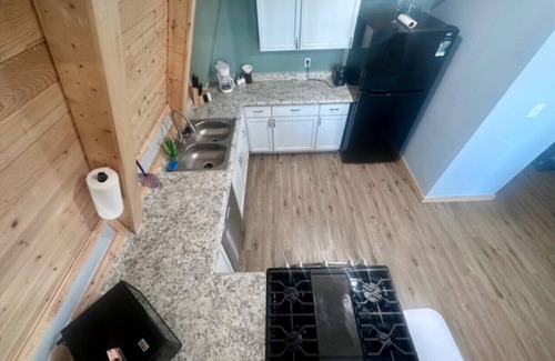 Au Gres Cabina | Sunrise Shore-Cabaña-Vista al Lago-Baño Privado
