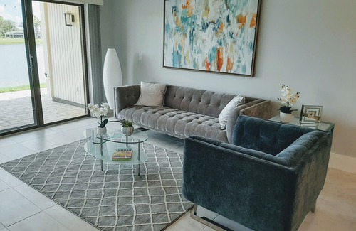 Wesley Chapel Condominio | Increíble patio frente al lago - Saddlebrook 2bed / 2bath Condo