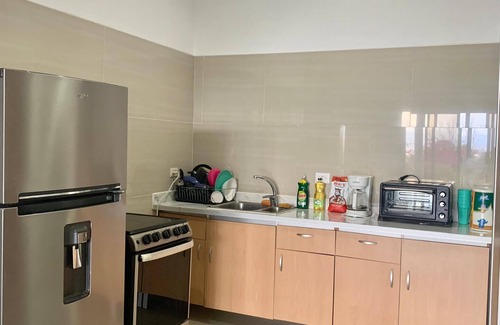 Escazú Apartamento | Stunning View Modern 2-bedroom apartment and Gardens with WiFi in Escazu