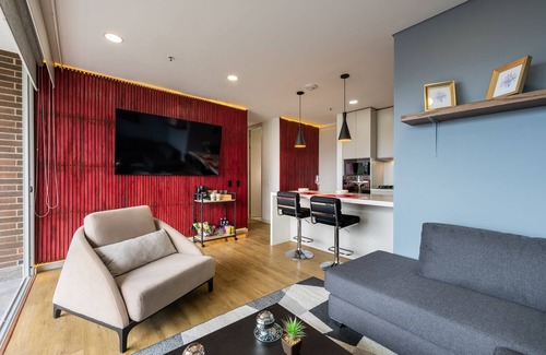 El Tesoro Condominio | Stunning views from 25th-floor condo! El Poblado!