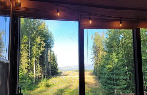 Sandpoint Casa | Stunning Views of Schweitzer Mountain on Fabulous 10-acre Retreat