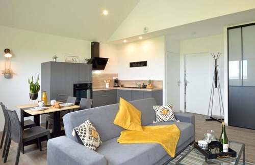 Cherrueix Casa | Estupenda casa de vacaciones para 3 personas con WIFI, TV, patio y aparcamiento